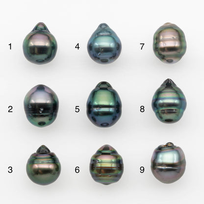 10-11mm Tahitian Pearl, Loose Undrilled with High Luster and for Jewelry Making, SKU # 2692TH