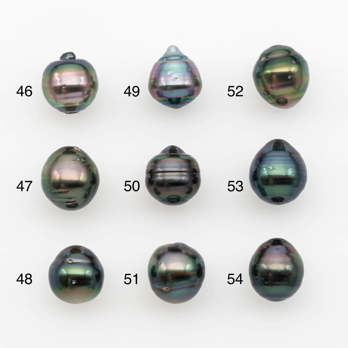 10-11mm Tahitian Pearl, Loose Undrilled with High Luster and for Jewelry Making, SKU # 2693TH