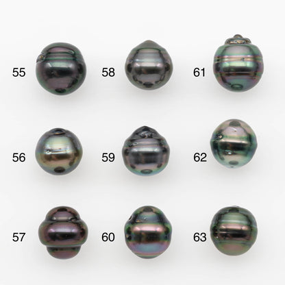 10-11mm Tahitian Pearl, Loose Undrilled with High Luster and for Jewelry Making, SKU # 2693TH