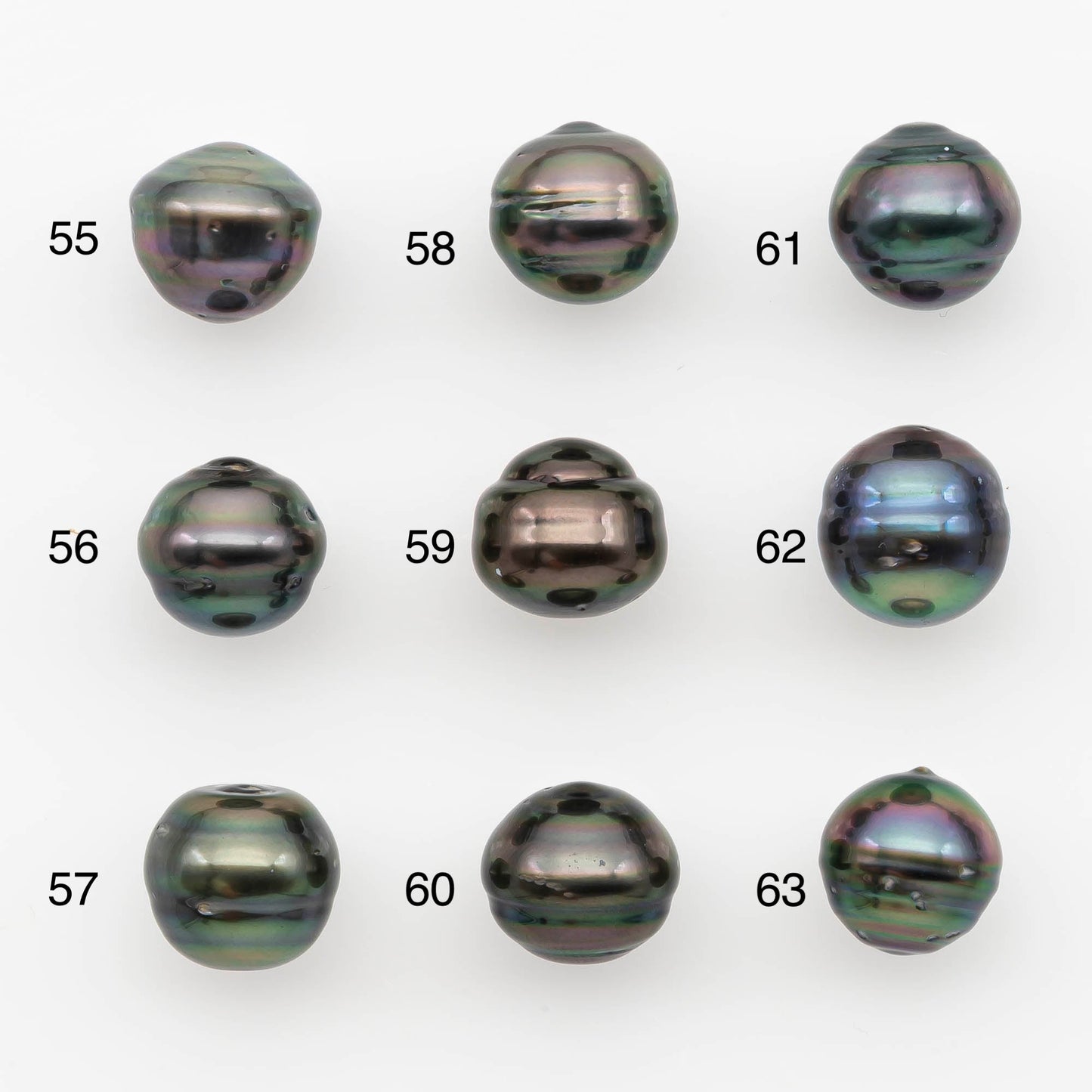 10-11mm Tahitian Pearl, Loose Undrilled with High Luster and for Jewelry Making, SKU # 2695TH