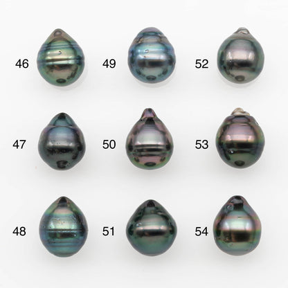 10-11mm Tahitian Pearl, Loose Undrilled with High Luster and for Jewelry Making, SKU # 2696TH