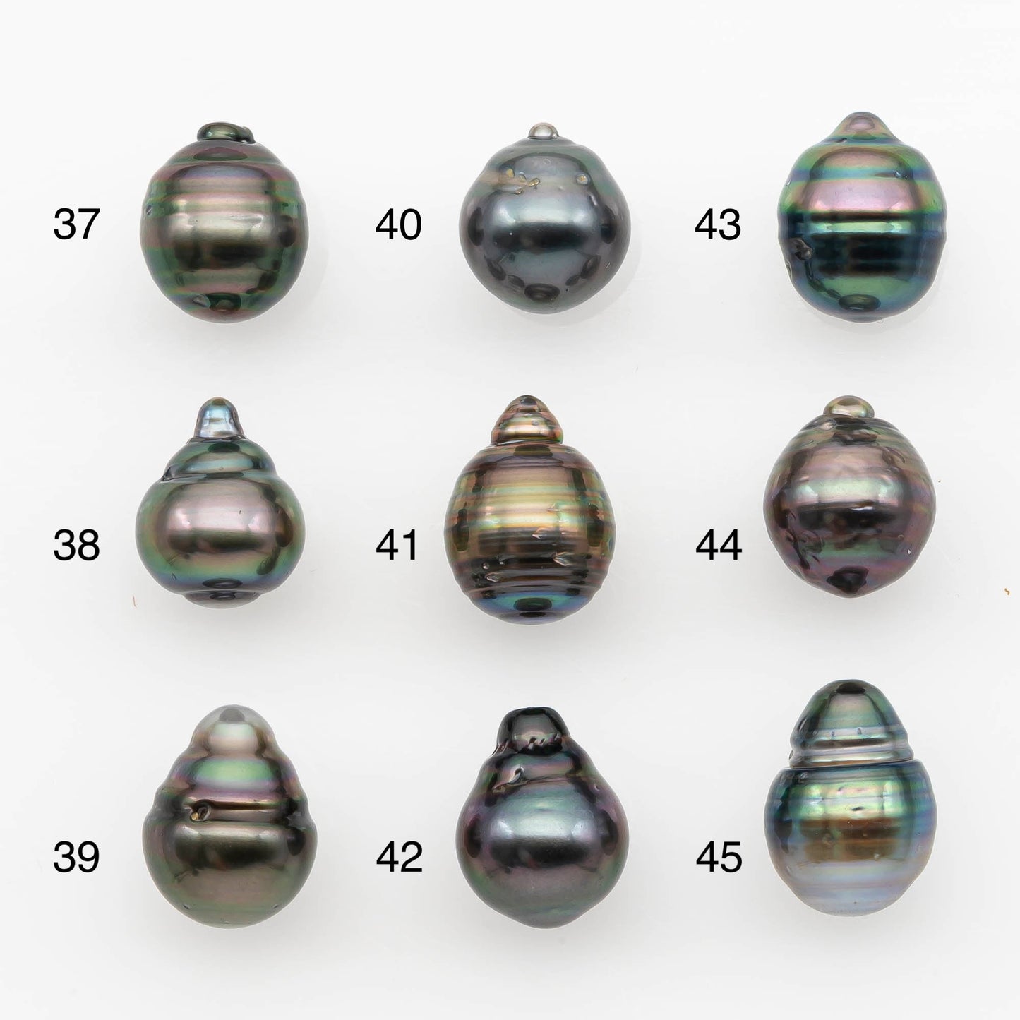 10-11mm Tahitian Pearl, Loose Undrilled with High Luster and for Jewelry Making, SKU # 2697TH