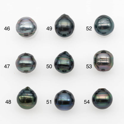 10-11mm Tahitian Pearl, Loose Undrilled with High Luster and for Jewelry Making, SKU # 2699TH