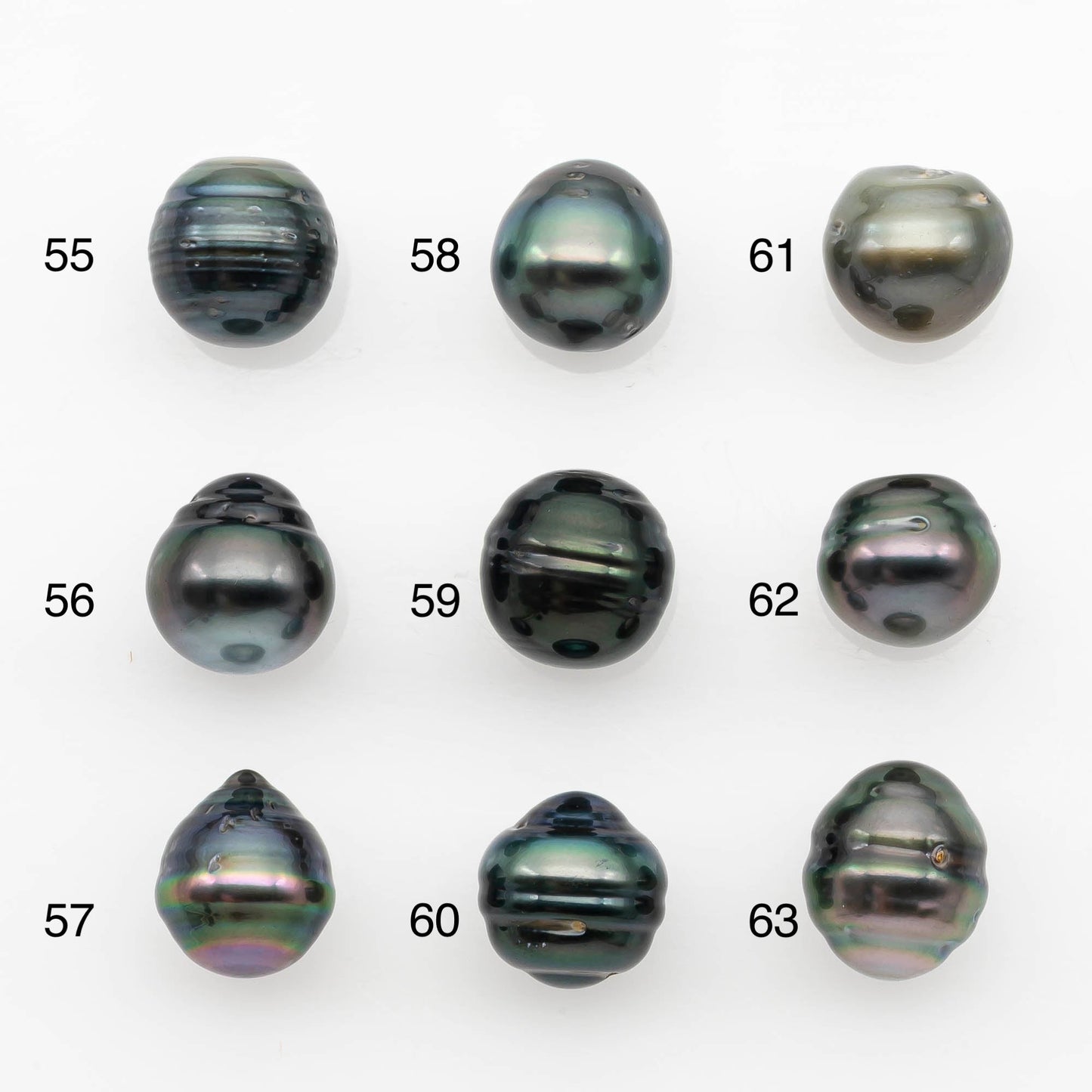 10-11mm Tahitian Pearl, Loose Undrilled with High Luster and for Jewelry Making, SKU # 2699TH