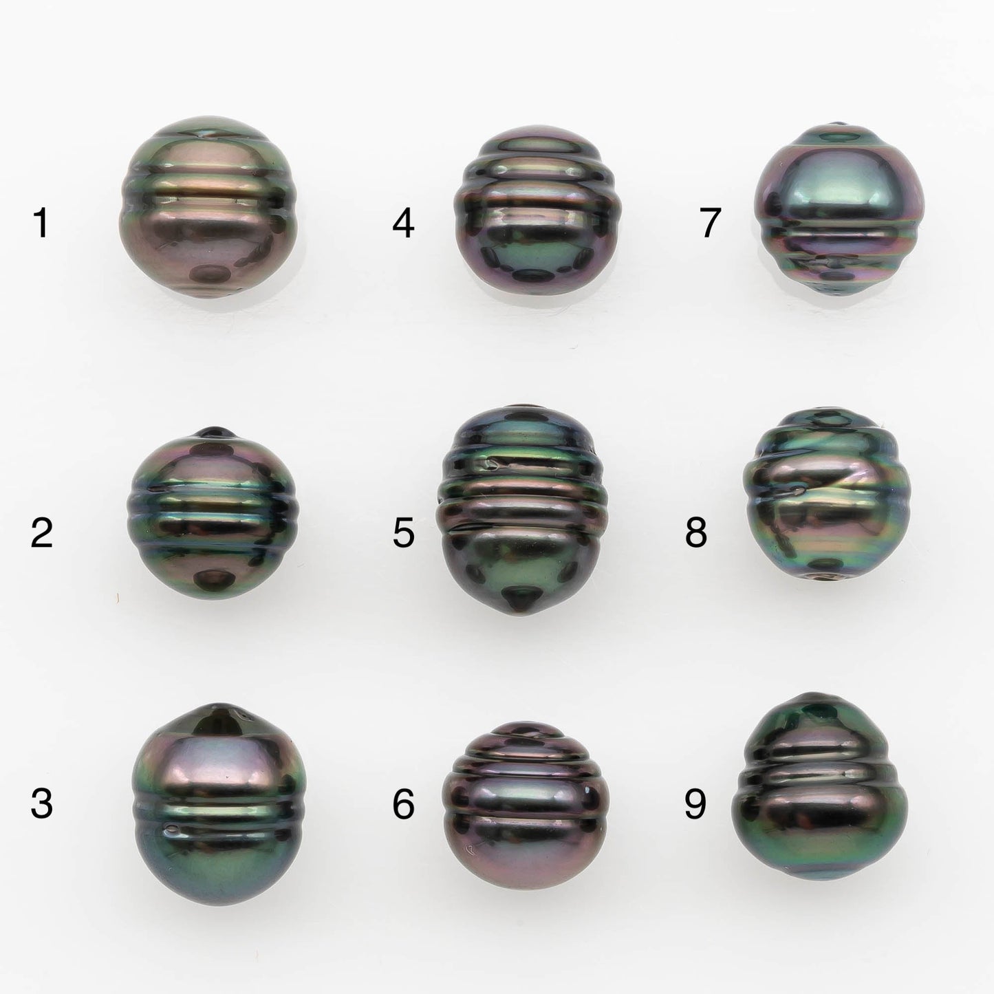 10-11mm Tahitian Pearl, Loose Undrilled with High Luster and for Jewelry Making, SKU # 2700TH