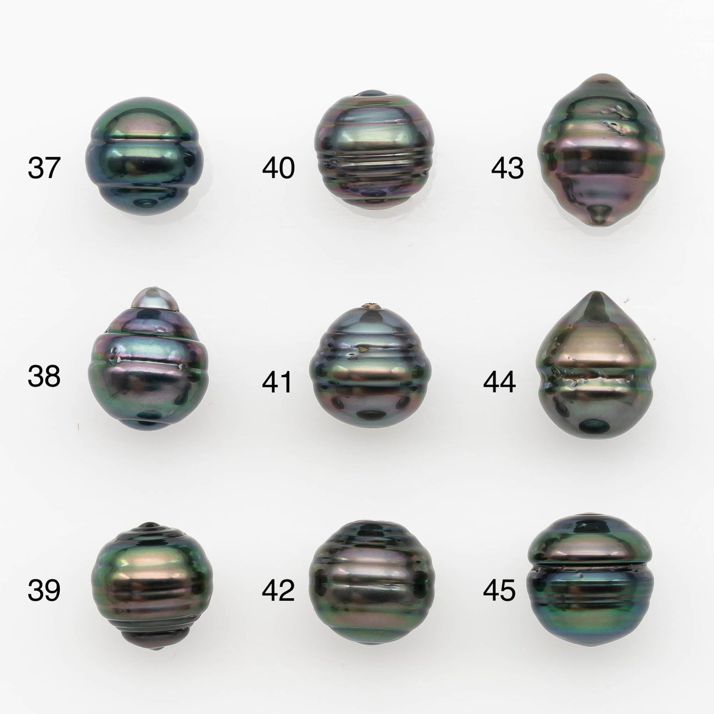 10-11mm Tahitian Pearl, Loose Undrilled with High Luster and for Jewelry Making, SKU # 2700TH