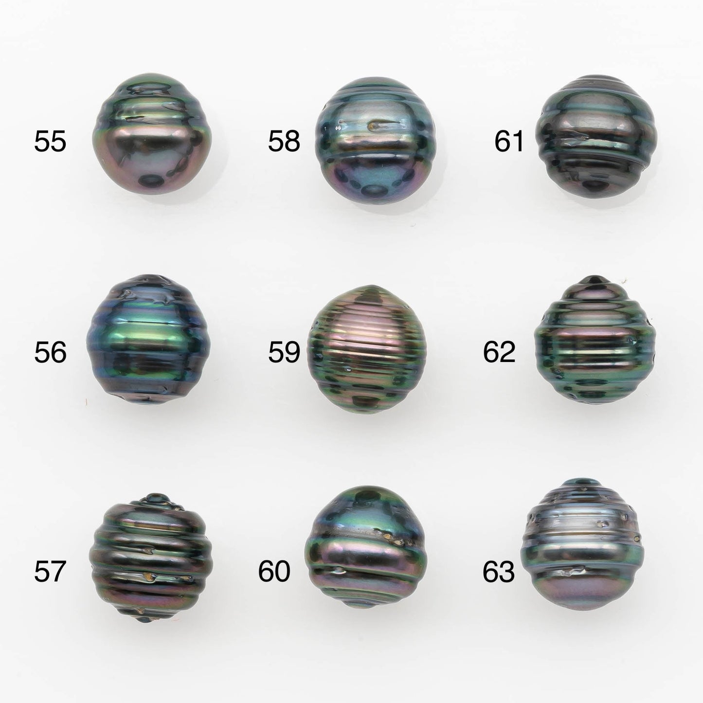10-11mm Tahitian Pearl, Loose Undrilled with High Luster and for Jewelry Making, SKU # 2700TH