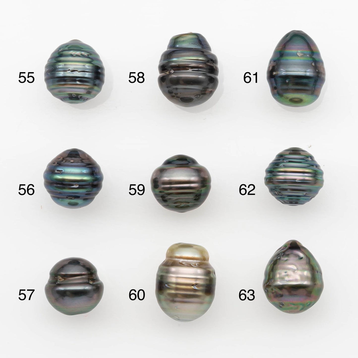 10-11mm Tahitian Pearl, Loose Undrilled with High Luster and for Jewelry Making, SKU # 2701TH