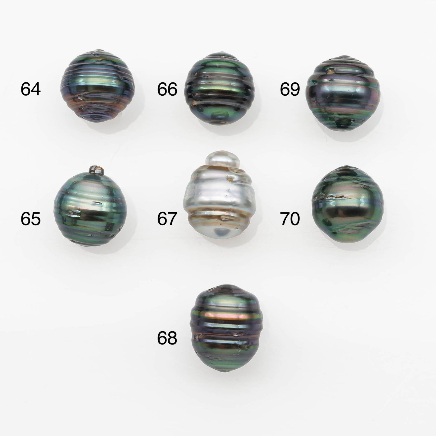 10-11mm Tahitian Pearl, Loose Undrilled with High Luster and for Jewelry Making, SKU # 2701TH