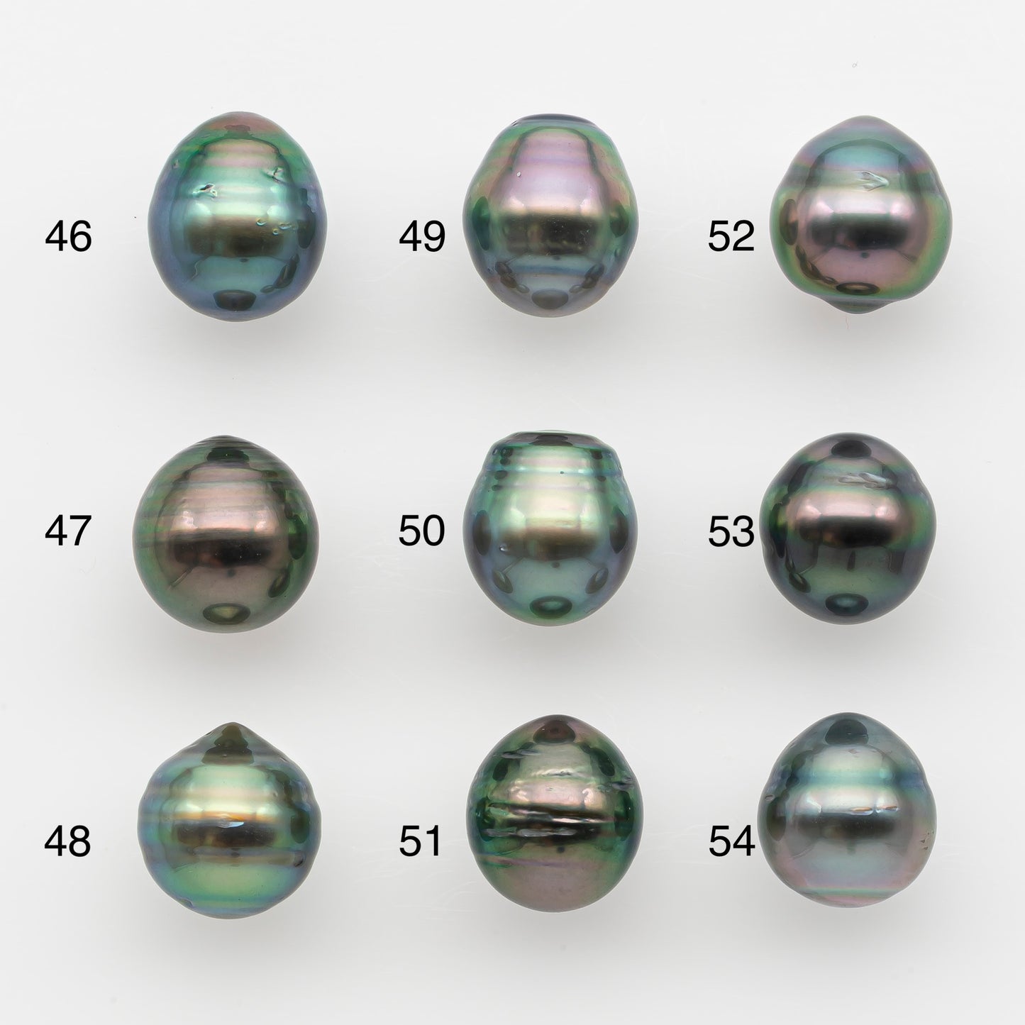 10-11mm Tahitian Pearl, Loose Undrilled with High Luster and for Jewelry Making, SKU # 2731TH