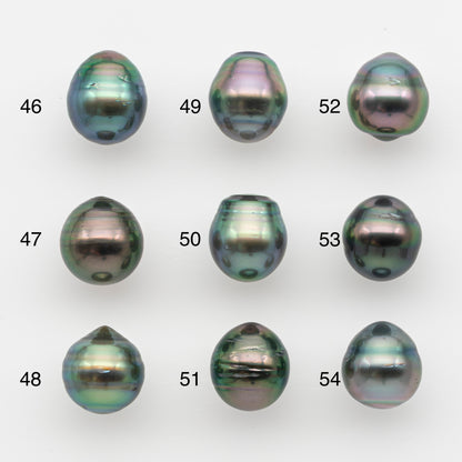 10-11mm Tahitian Pearl, Loose Undrilled with High Luster and for Jewelry Making, SKU # 2731TH