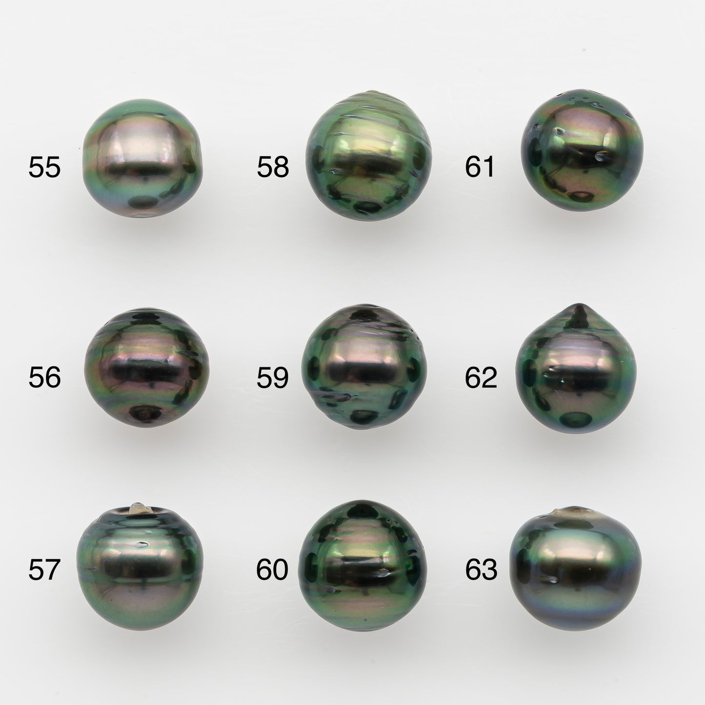 10-11mm Tahitian Pearl, Loose Undrilled with High Luster and for Jewelry Making, SKU # 2731TH