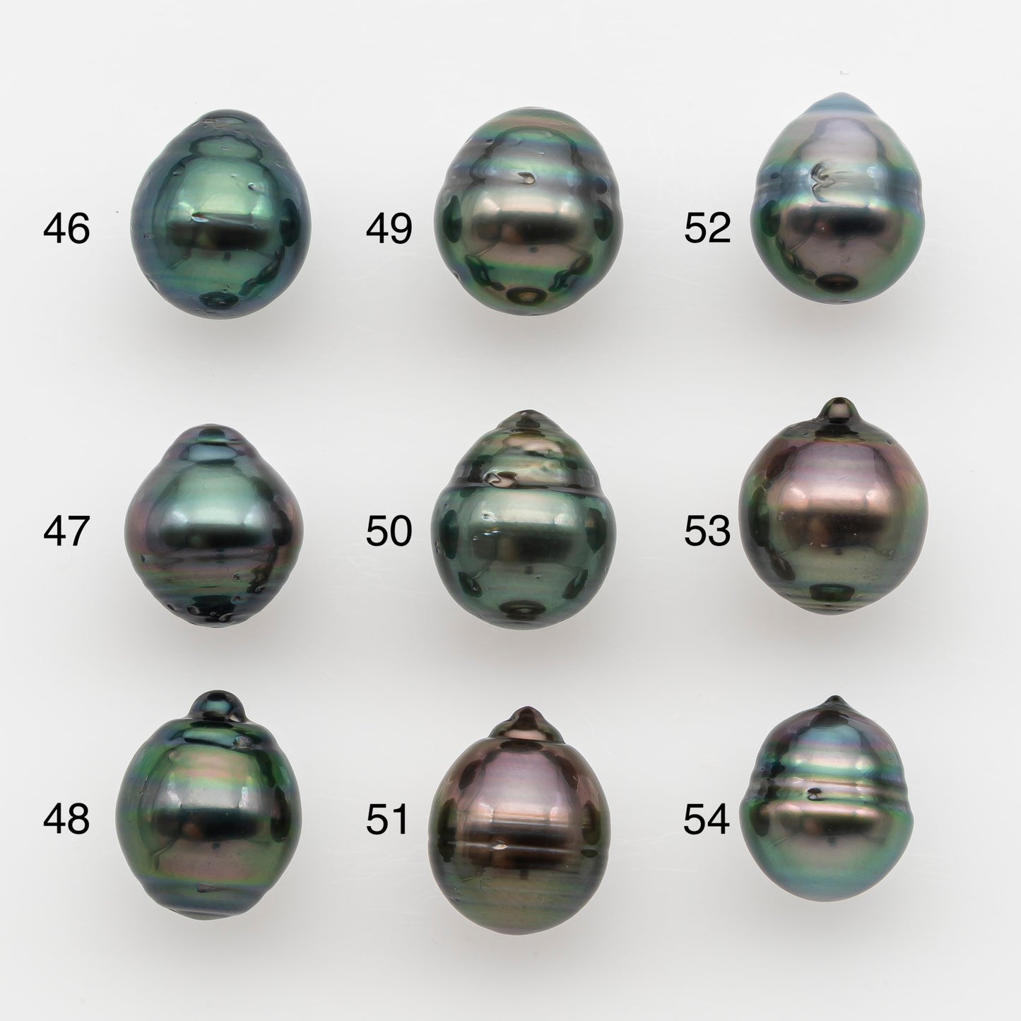 10-11mm Tahitian Pearl, Loose Undrilled with High Luster and for Jewelry Making, SKU # 2732TH