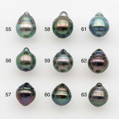 10-11mm Tahitian Pearl, Loose Undrilled with High Luster and for Jewelry Making, SKU # 2732TH