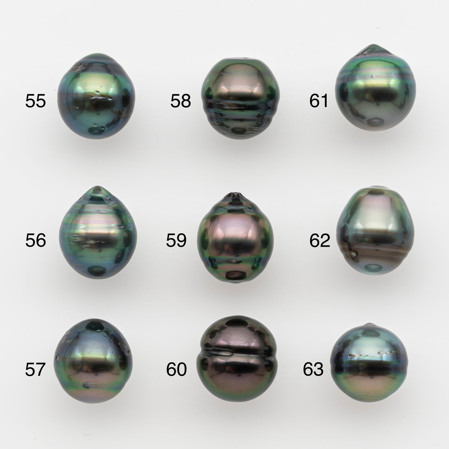 10-11mm Tahitian Pearl, Loose Undrilled with High Luster and for Jewelry Making, SKU # 2733TH