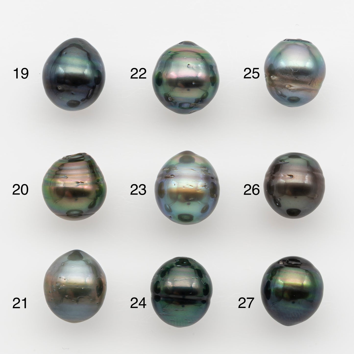 10-11mm Tahitian Pearl, Loose Undrilled with High Luster and for Jewelry Making, SKU # 2734TH
