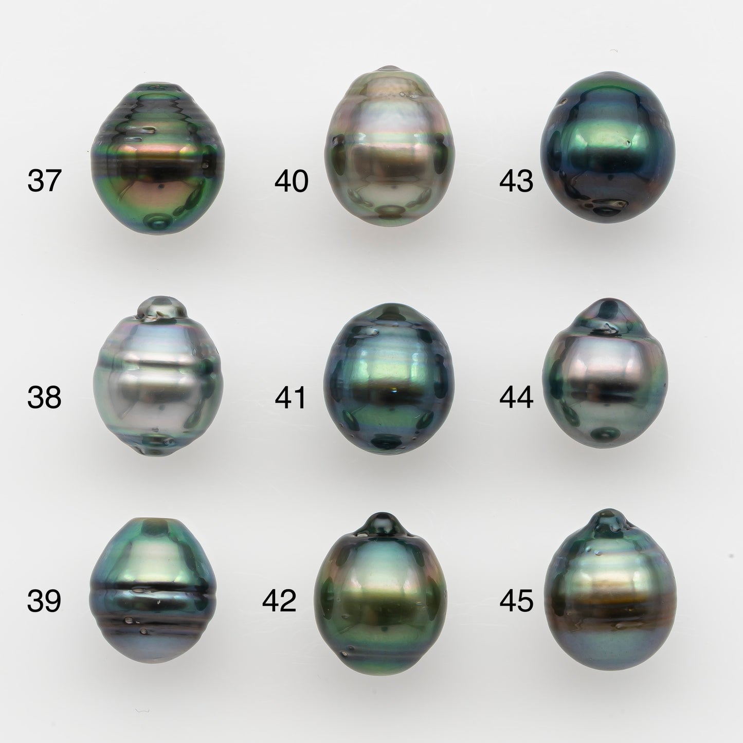 10-11mm Tahitian Pearl, Loose Undrilled with High Luster and for Jewelry Making, SKU # 2734TH