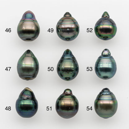 10-11mm Tahitian Pearl, Loose Undrilled with High Luster and for Jewelry Making, SKU # 2734TH