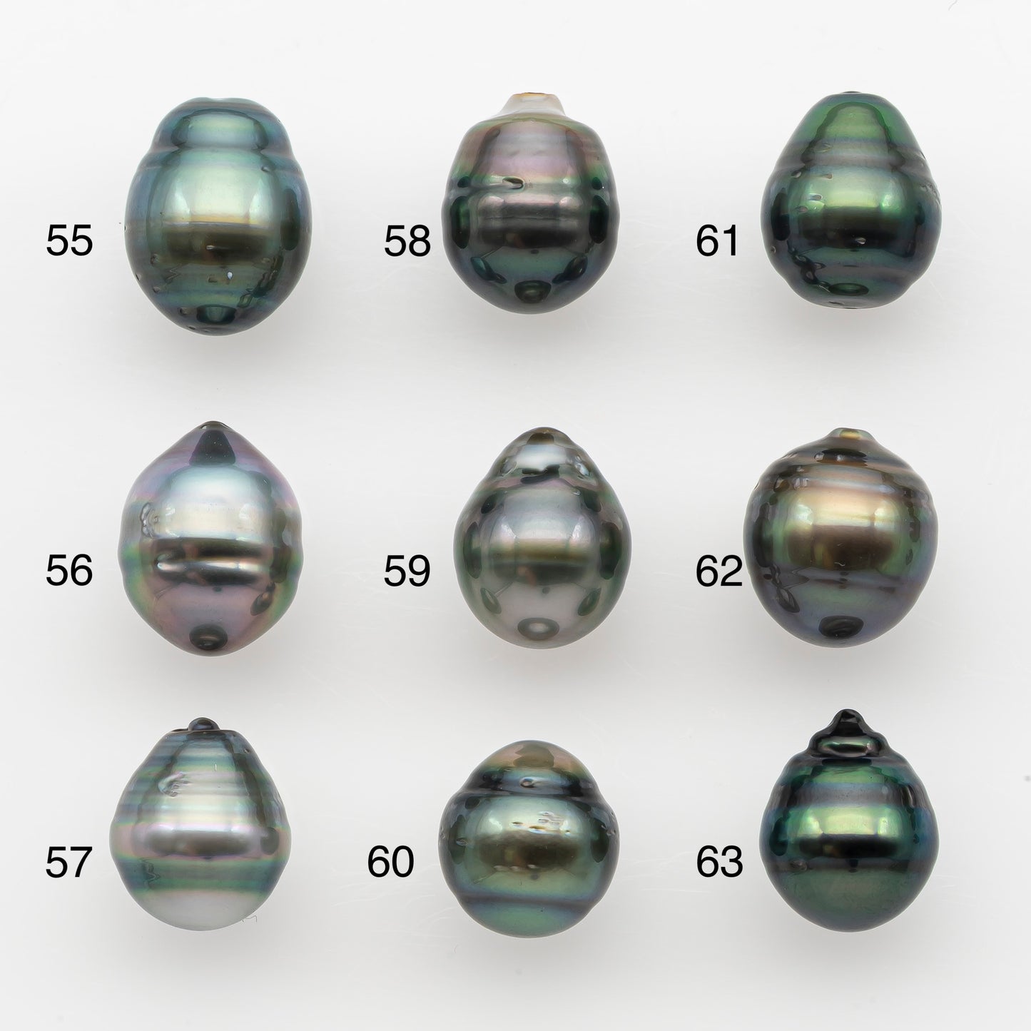 10-11mm Tahitian Pearl, Loose Undrilled with High Luster and for Jewelry Making, SKU # 2735TH