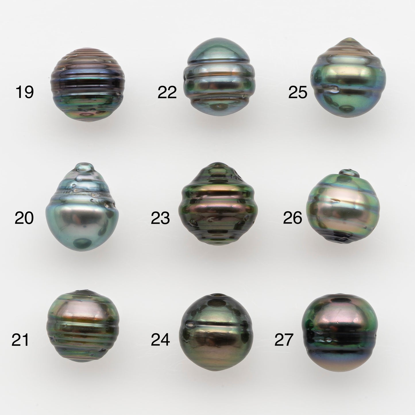 10-11mm Tahitian Pearl, Loose Undrilled with High Luster and for Jewelry Making, SKU # 2736TH