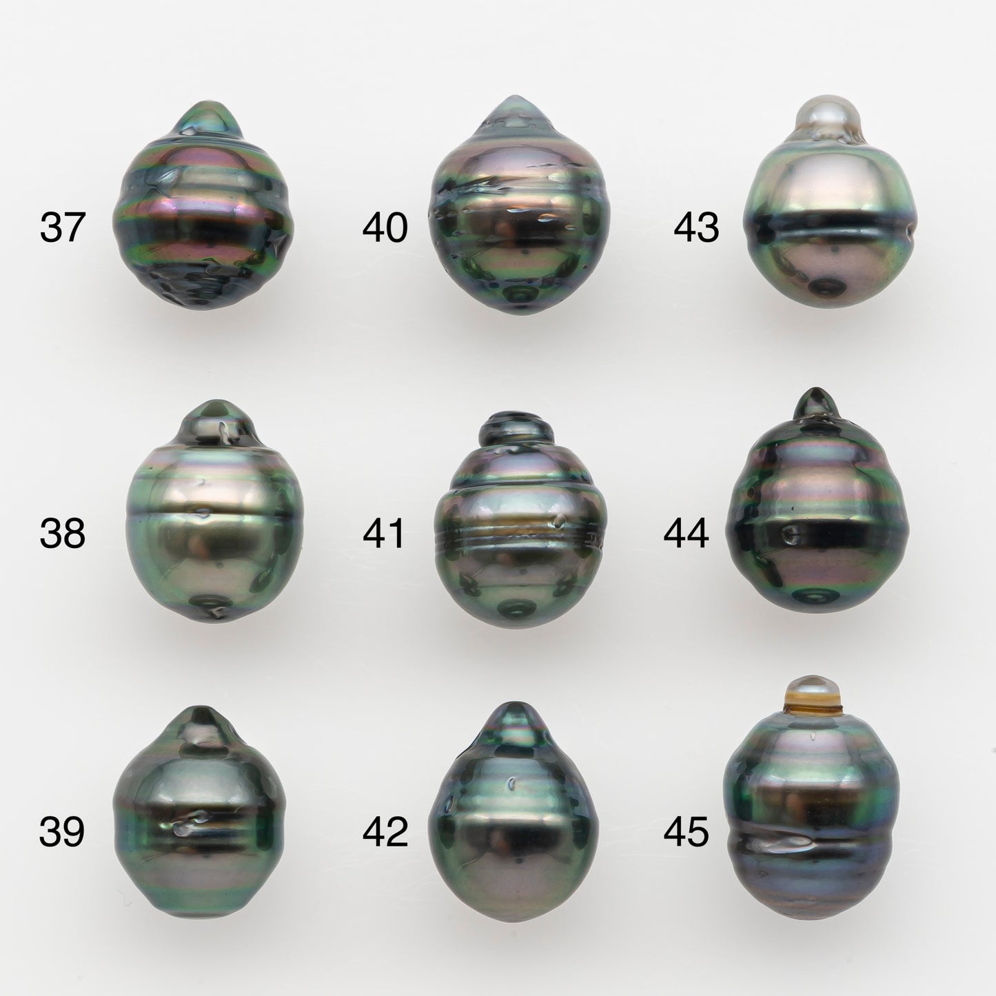 10-11mm Tahitian Pearl, Loose Undrilled with High Luster and for Jewelry Making, SKU # 2736TH