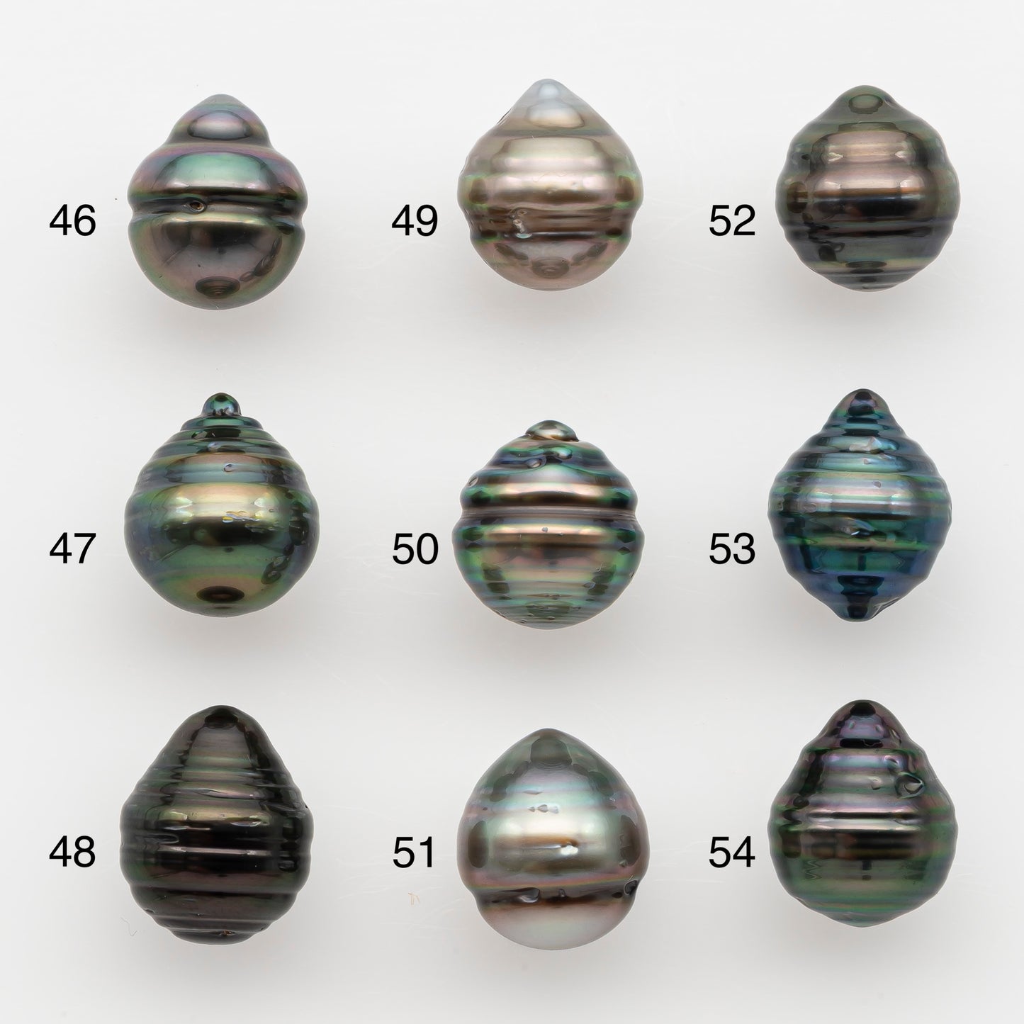 10-11mm Tahitian Pearl, Loose Undrilled with High Luster and for Jewelry Making, SKU # 2736TH
