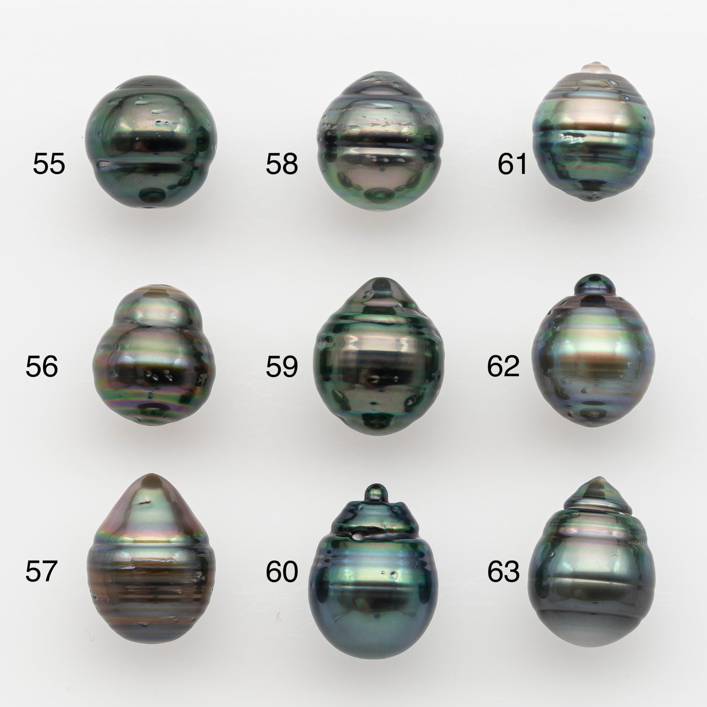 10-11mm Tahitian Pearl, Loose Undrilled with High Luster and for Jewelry Making, SKU # 2736TH