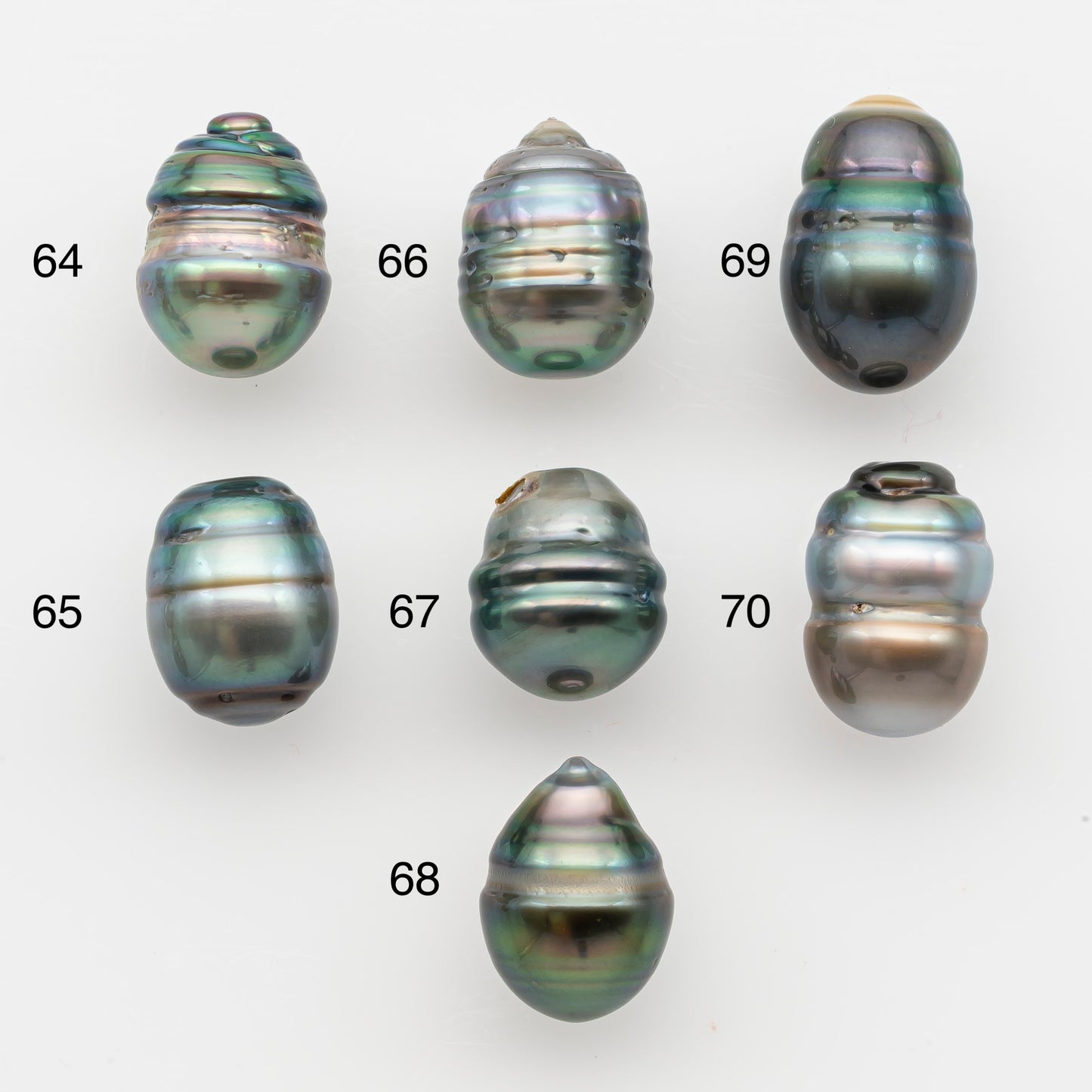 10-11mm Tahitian Pearl, Loose Undrilled with High Luster and for Jewelry Making, SKU # 2736TH