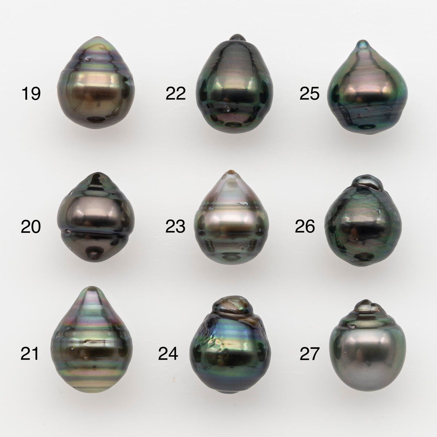 10-11mm Tahitian Pearl, Loose Undrilled with High Luster and for Jewelry Making, SKU # 2737TH