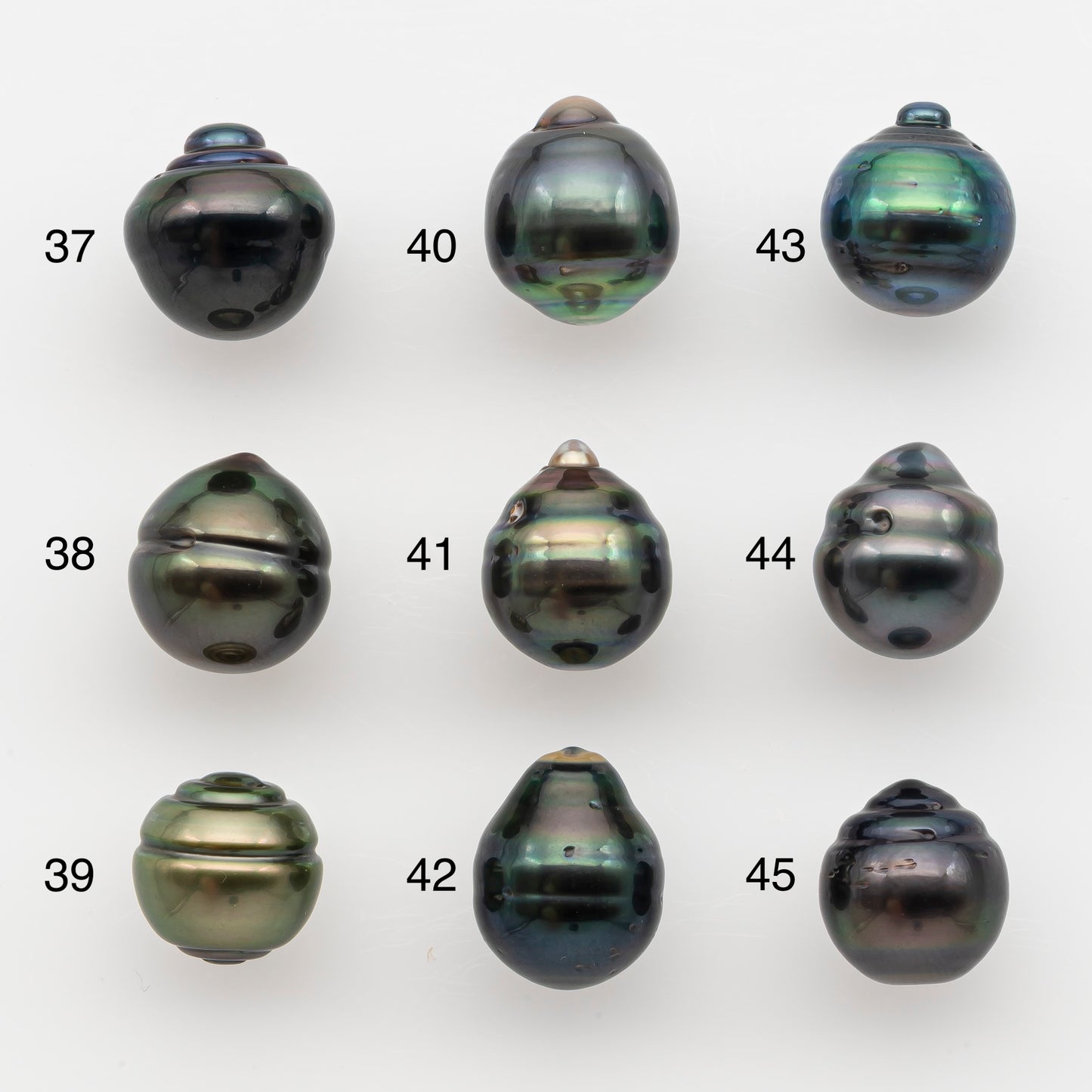 10-11mm Tahitian Pearl, Loose Undrilled with High Luster and for Jewelry Making, SKU # 2737TH