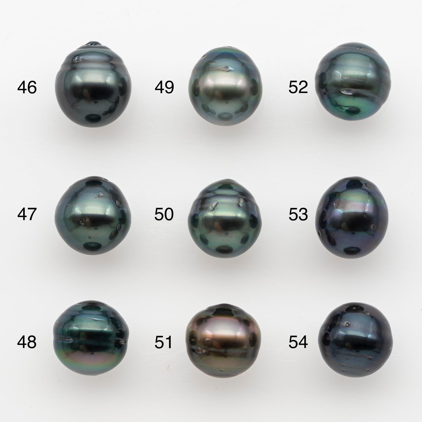 10-11mm Tahitian Pearl, Loose Undrilled with High Luster and for Jewelry Making, SKU # 2737TH