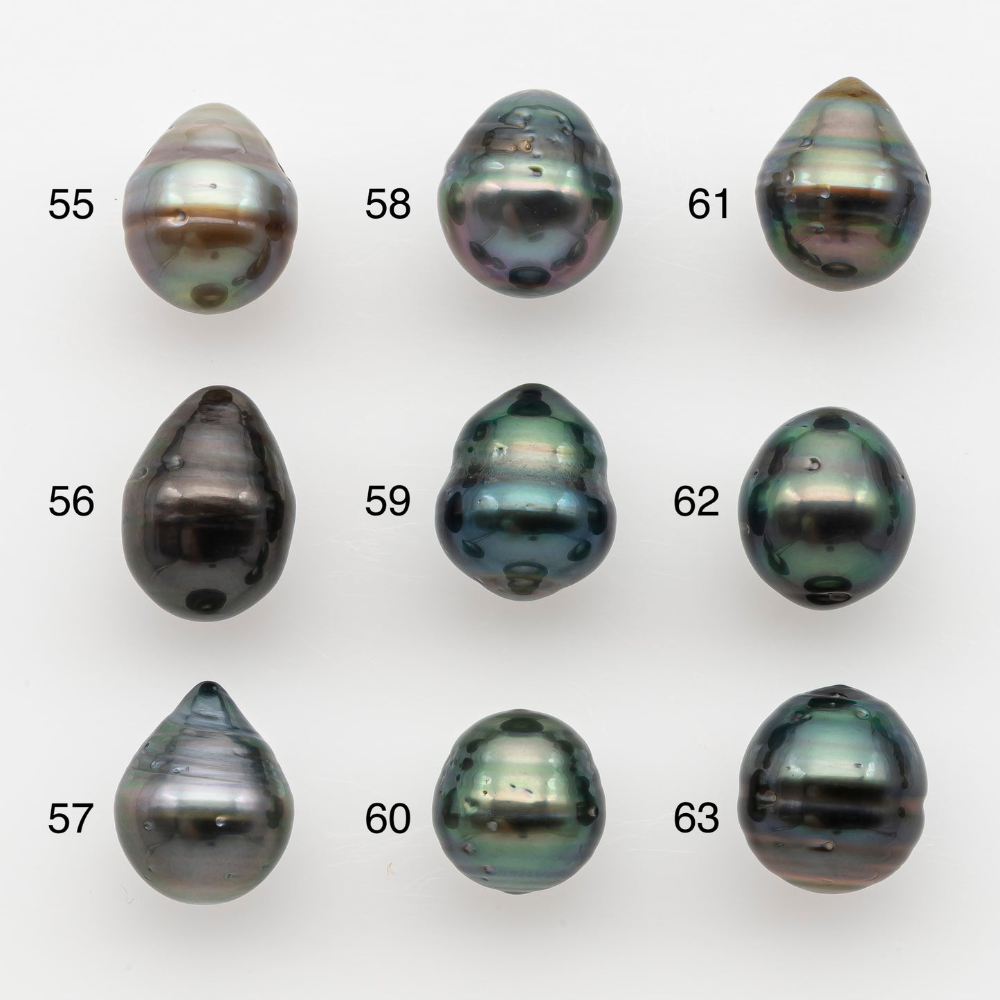 10-11mm Tahitian Pearl, Loose Undrilled with High Luster and for Jewelry Making, SKU # 2737TH