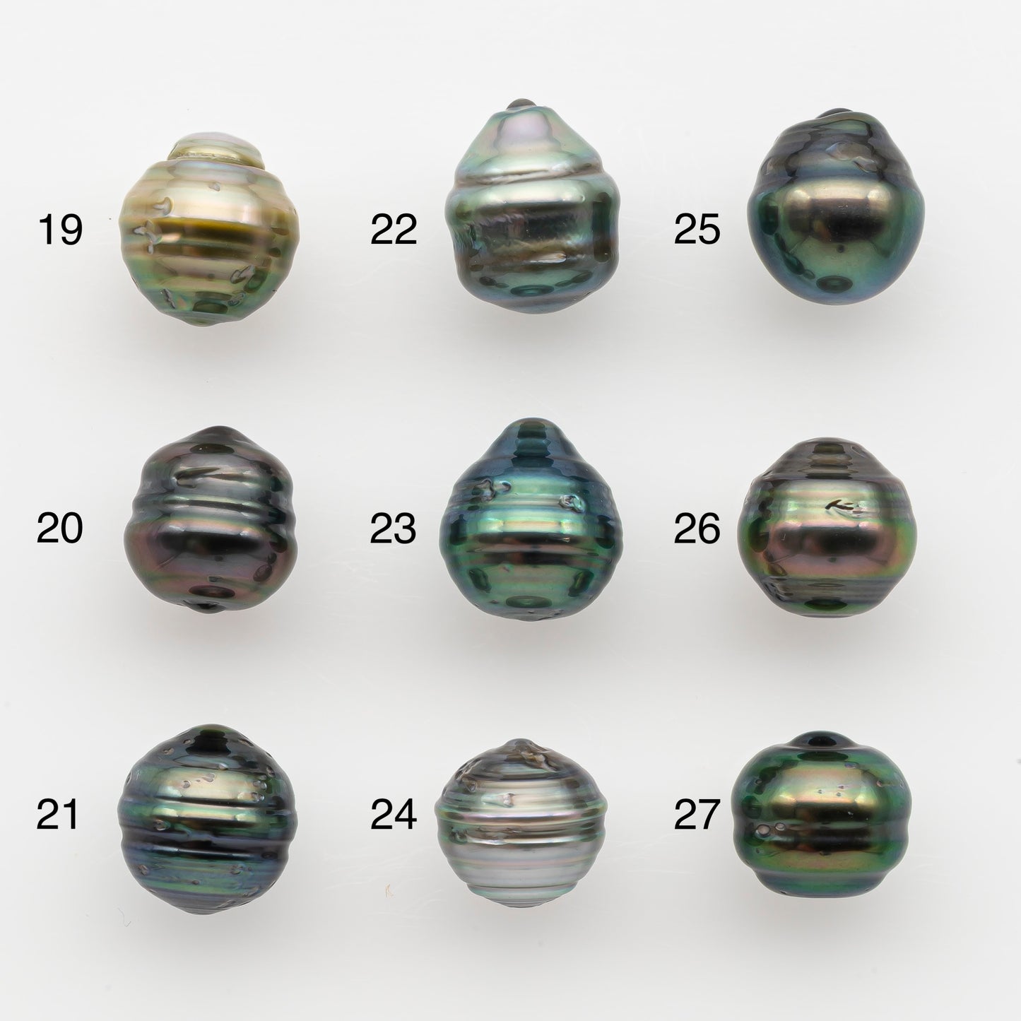 10-11mm Tahitian Pearl, Loose Undrilled with High Luster and for Jewelry Making, SKU # 2738TH