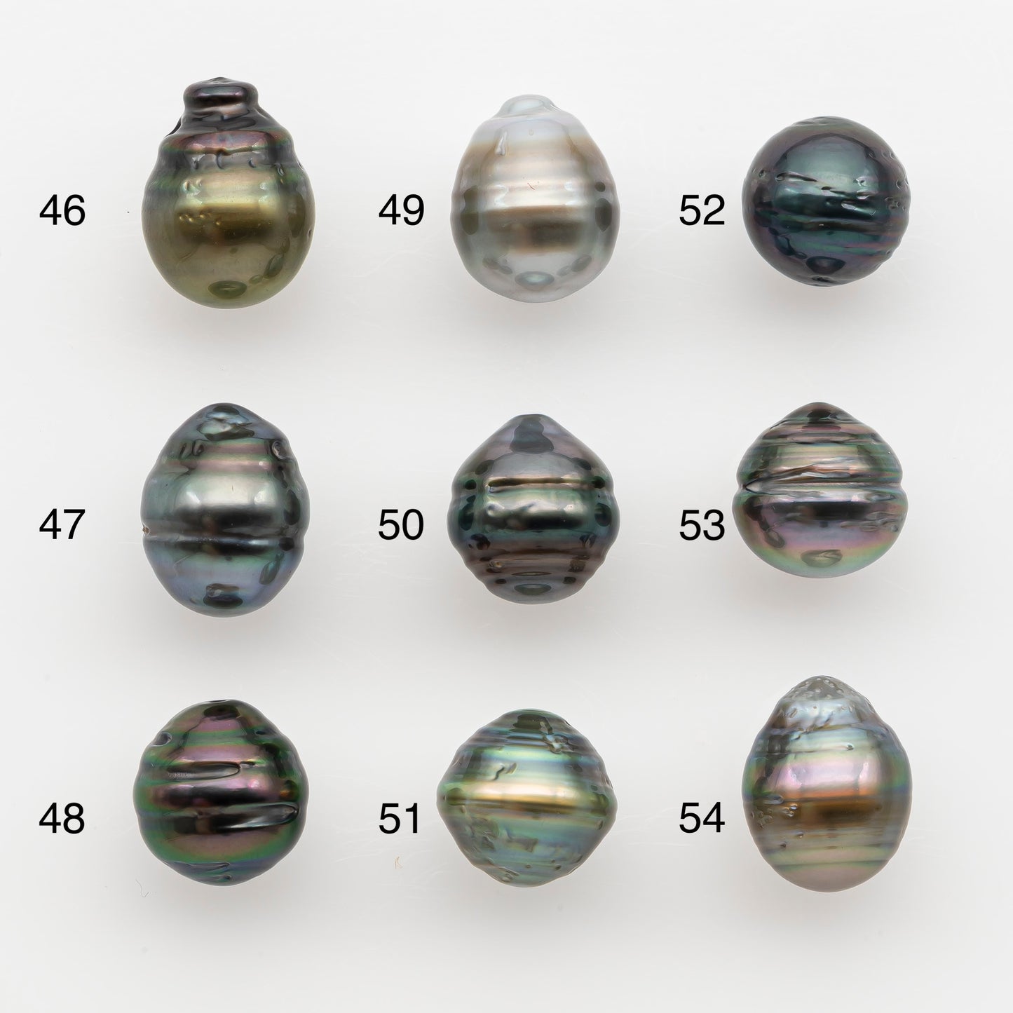 10-11mm Tahitian Pearl, Loose Undrilled with High Luster and for Jewelry Making, SKU # 2738TH