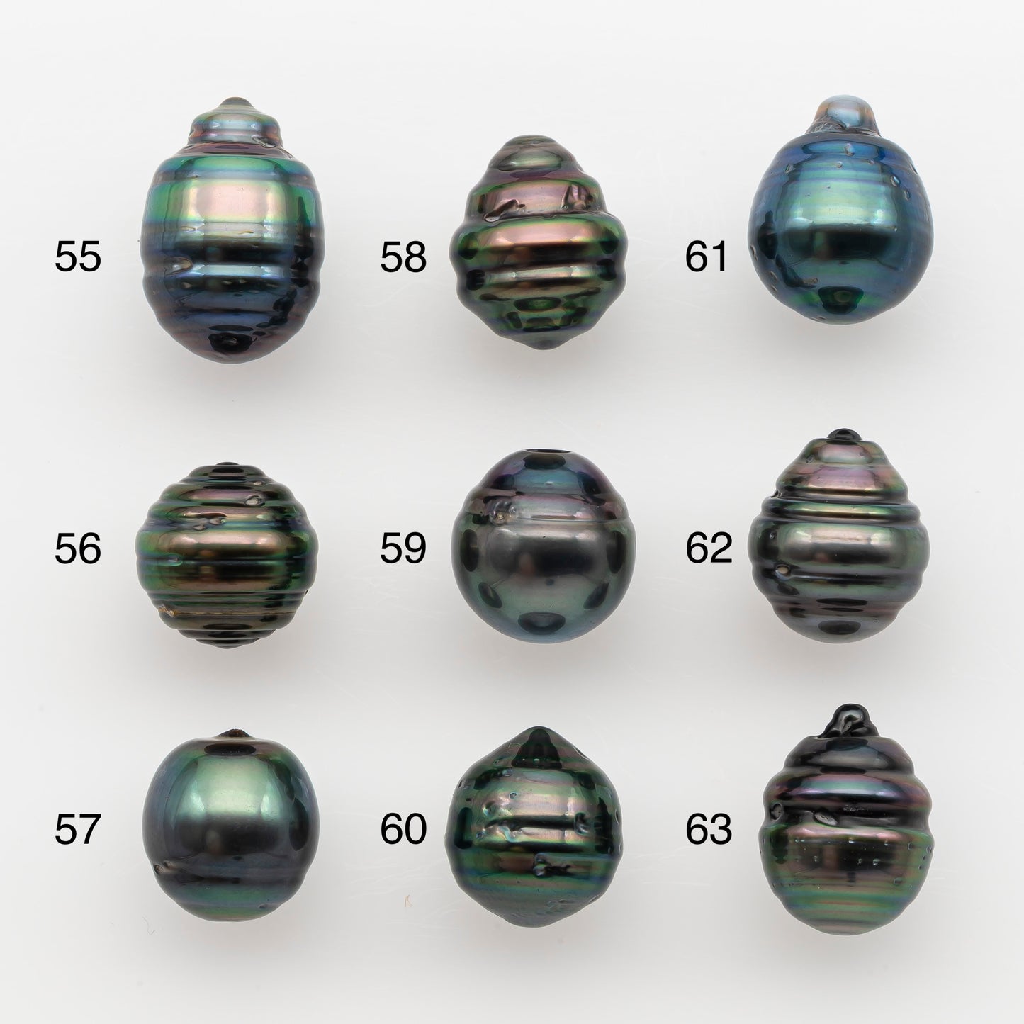 10-11mm Tahitian Pearl, Loose Undrilled with High Luster and for Jewelry Making, SKU # 2738TH