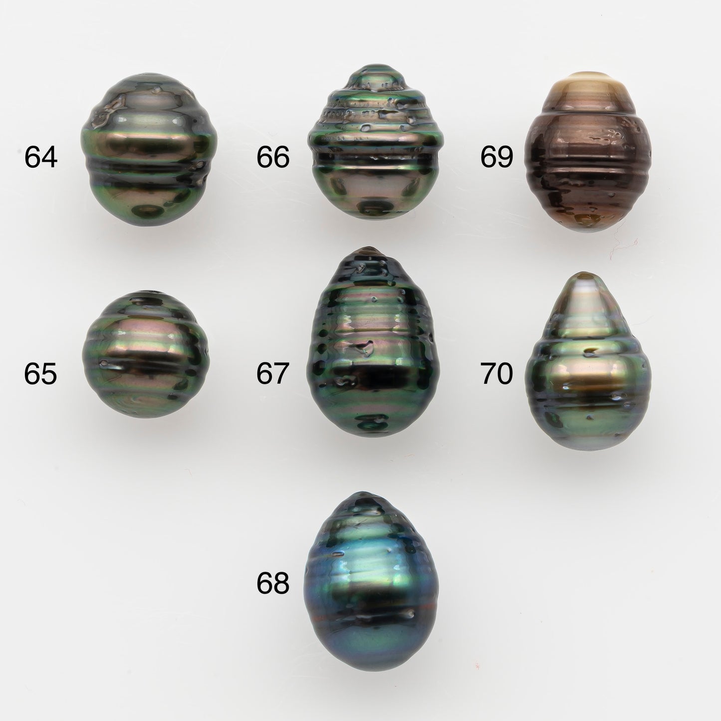 10-11mm Tahitian Pearl, Loose Undrilled with High Luster and for Jewelry Making, SKU # 2738TH