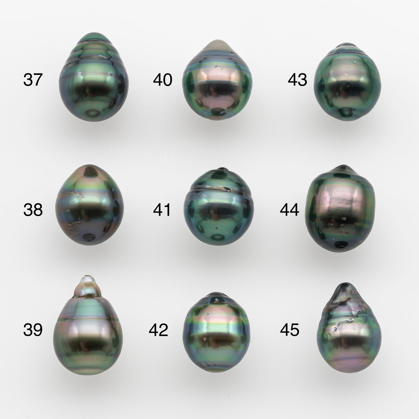10-11mm Tahitian Pearl, Loose Undrilled with High Luster and for Jewelry Making, SKU # 2743TH