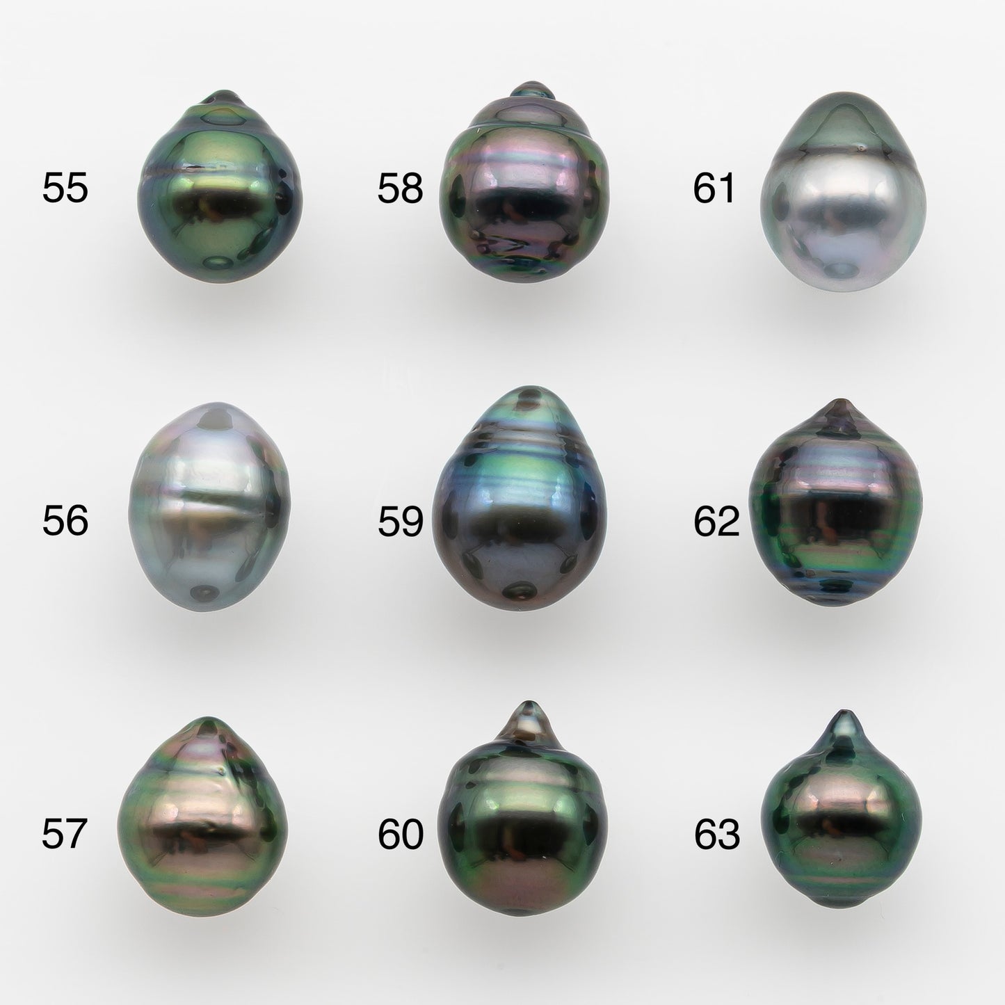 10-11mm Tahitian Pearl, Loose Undrilled with High Luster and for Jewelry Making, SKU # 2743TH
