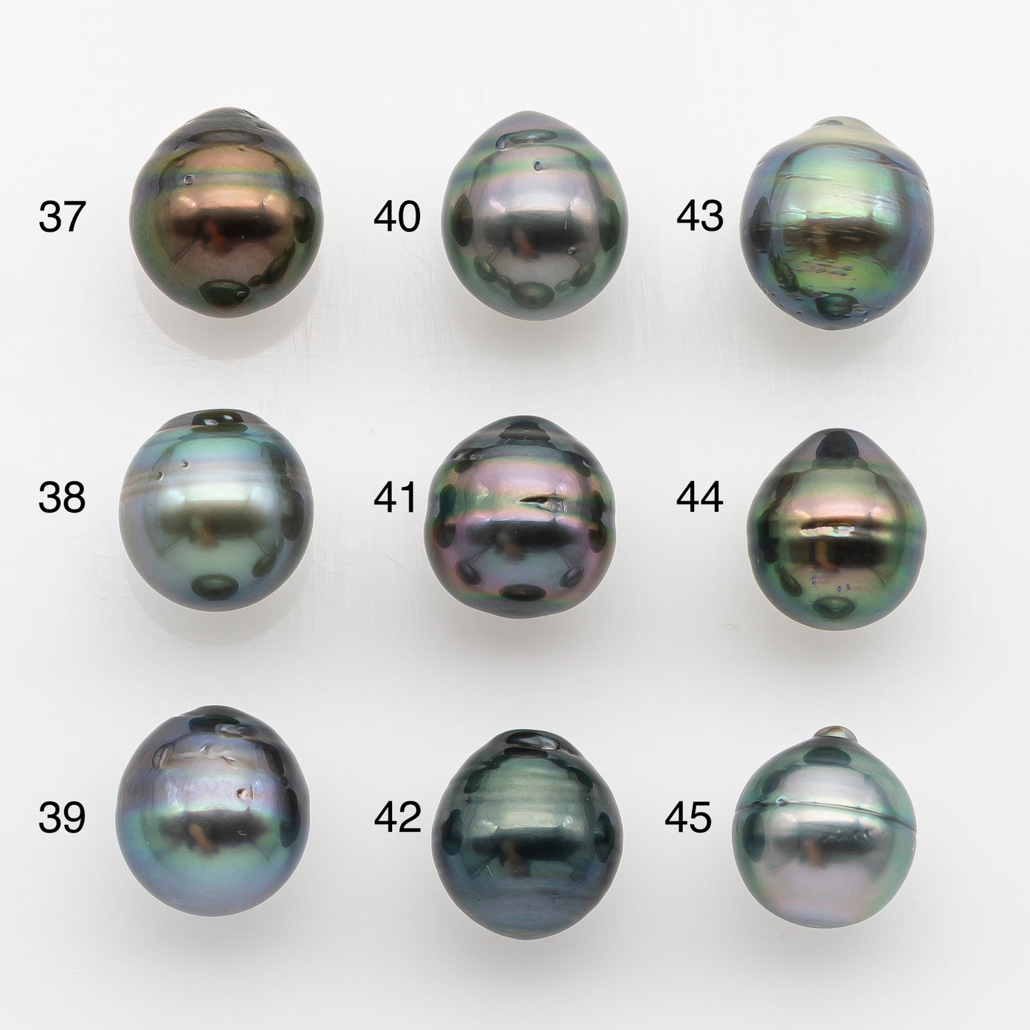 10-11mm Tahitian Pearl, Loose Undrilled with High Luster and for Jewelry Making, SKU # 2744TH