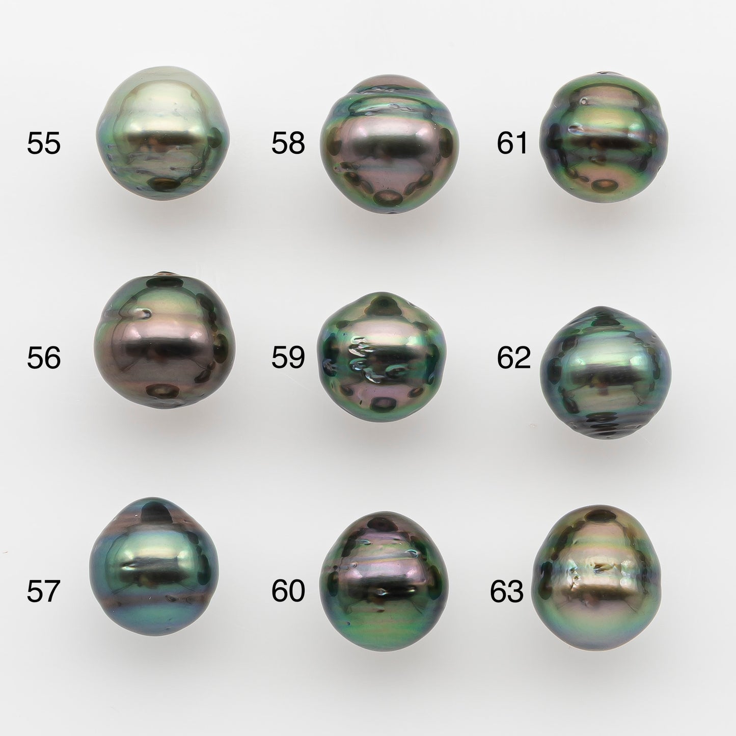 10-11mm Tahitian Pearl, Loose Undrilled with High Luster and for Jewelry Making, SKU # 2744TH