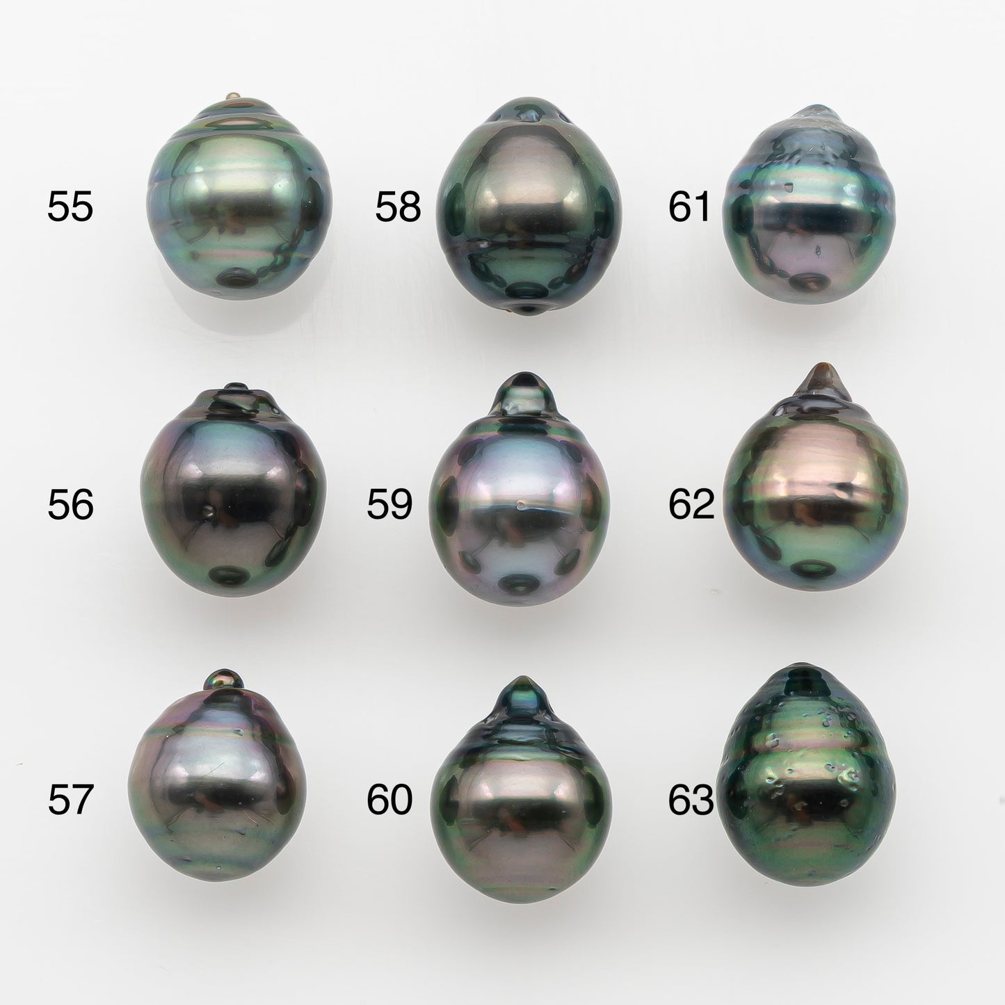 10-11mm Tahitian Pearl, Loose Undrilled with High Luster and for Jewelry Making, SKU # 2745TH