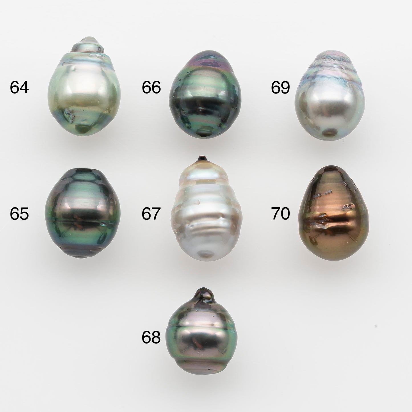 10-11mm Tahitian Pearl, Loose Undrilled with High Luster and for Jewelry Making, SKU # 2745TH