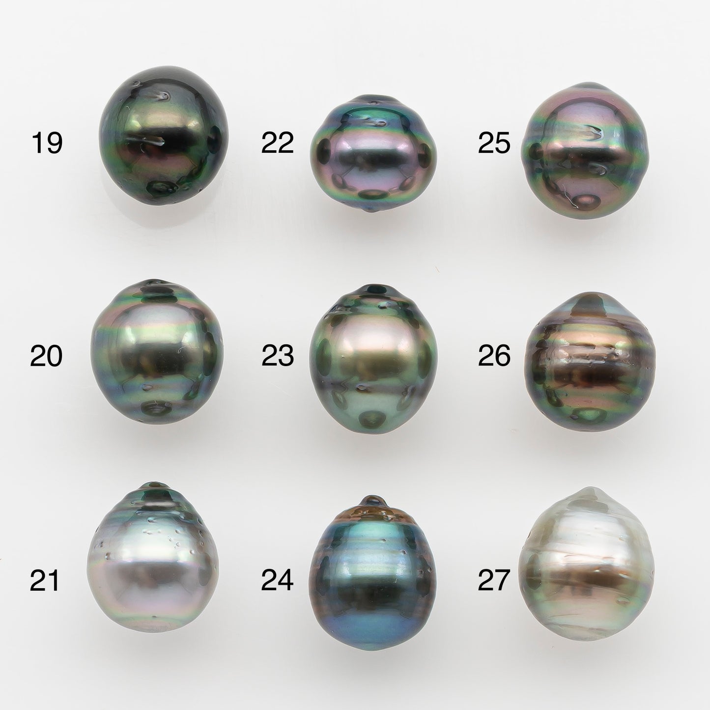 10-11mm Tahitian Pearl, Loose Undrilled with High Luster and for Jewelry Making, SKU # 2746TH