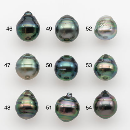 10-11mm Tahitian Pearl, Loose Undrilled with High Luster and for Jewelry Making, SKU # 2746TH