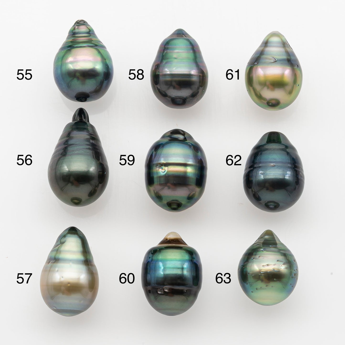 10-11mm Tahitian Pearl, Loose Undrilled with High Luster and for Jewelry Making, SKU # 2746TH