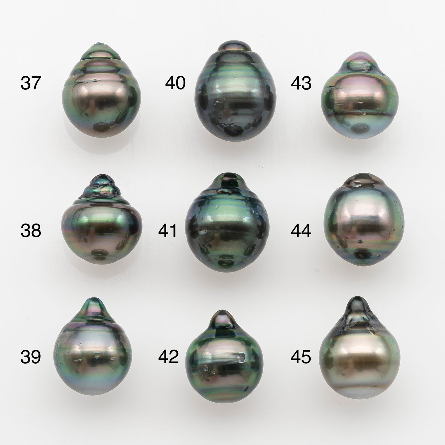 10-11mm Tahitian Pearl, Loose Undrilled with High Luster and for Jewelry Making, SKU # 2747TH