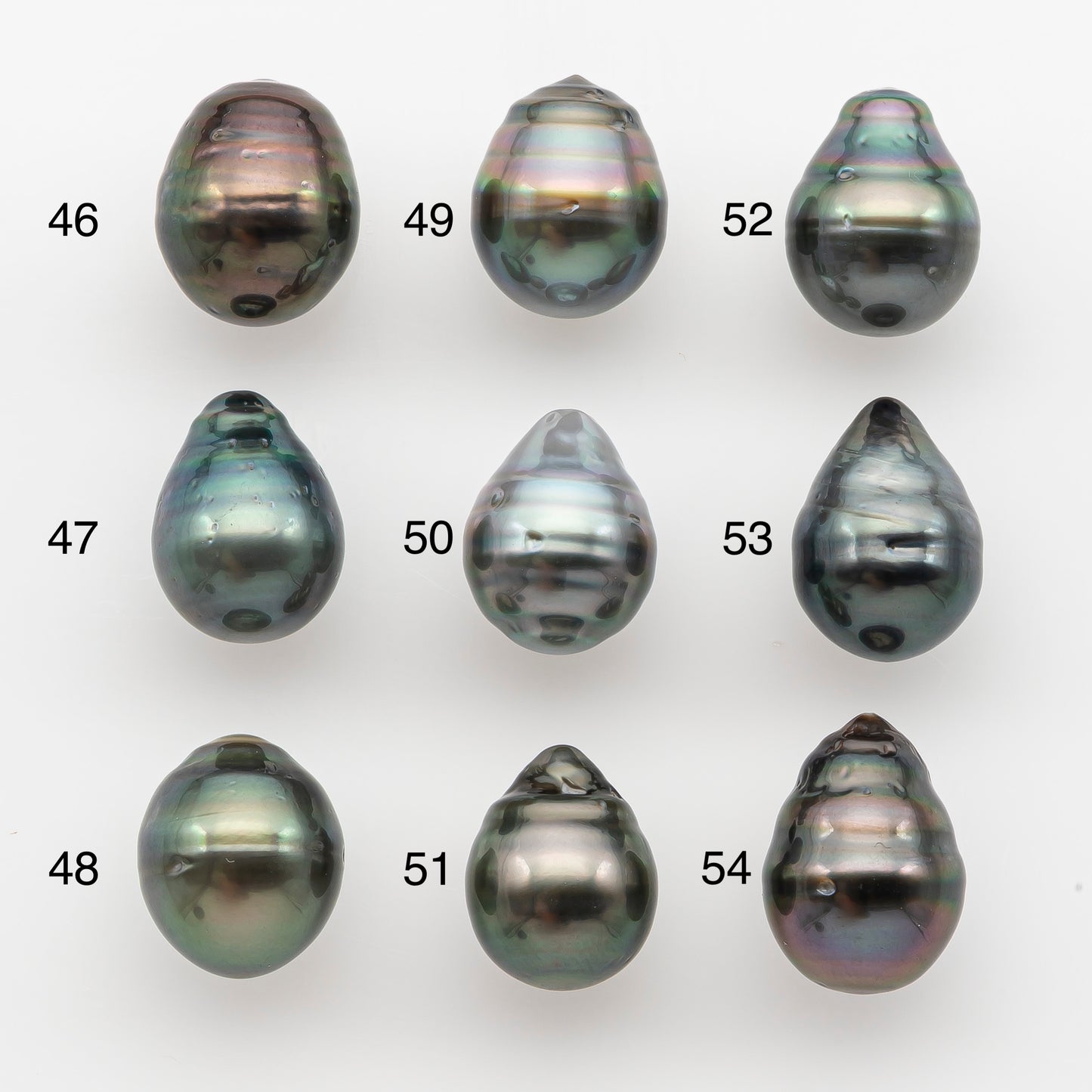 10-11mm Tahitian Pearl, Loose Undrilled with High Luster and for Jewelry Making, SKU # 2747TH