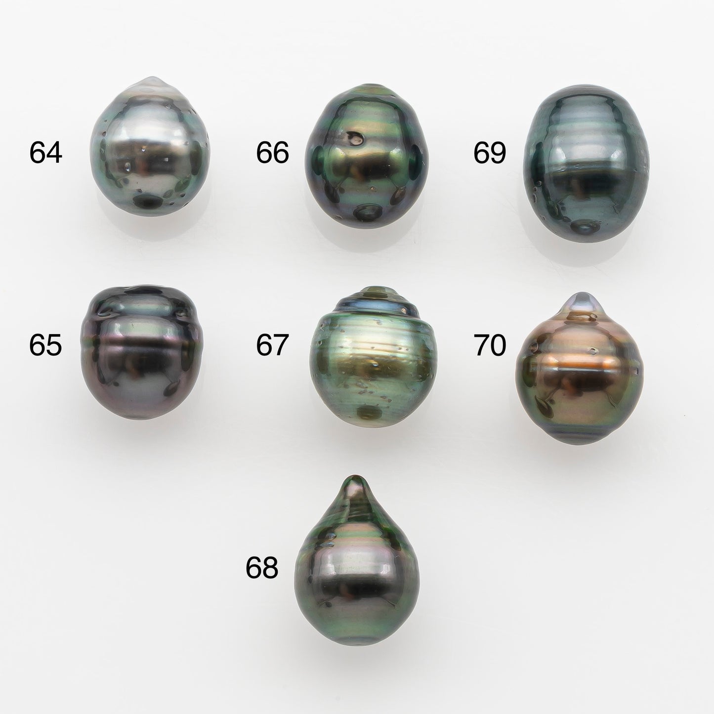 10-11mm Tahitian Pearl, Loose Undrilled with High Luster and for Jewelry Making, SKU # 2747TH