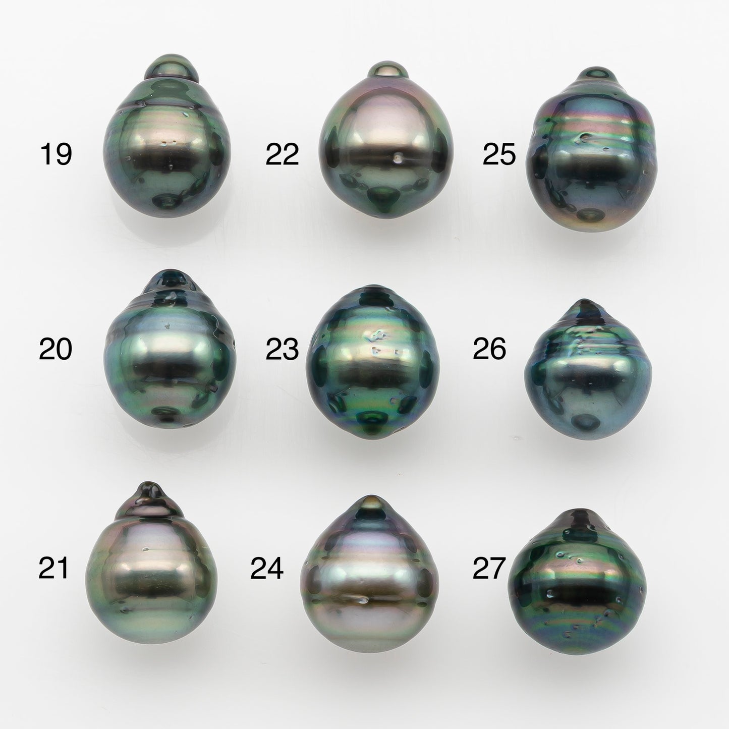 10-11mm Tahitian Pearl, Loose Undrilled with High Luster and for Jewelry Making, SKU # 2748TH