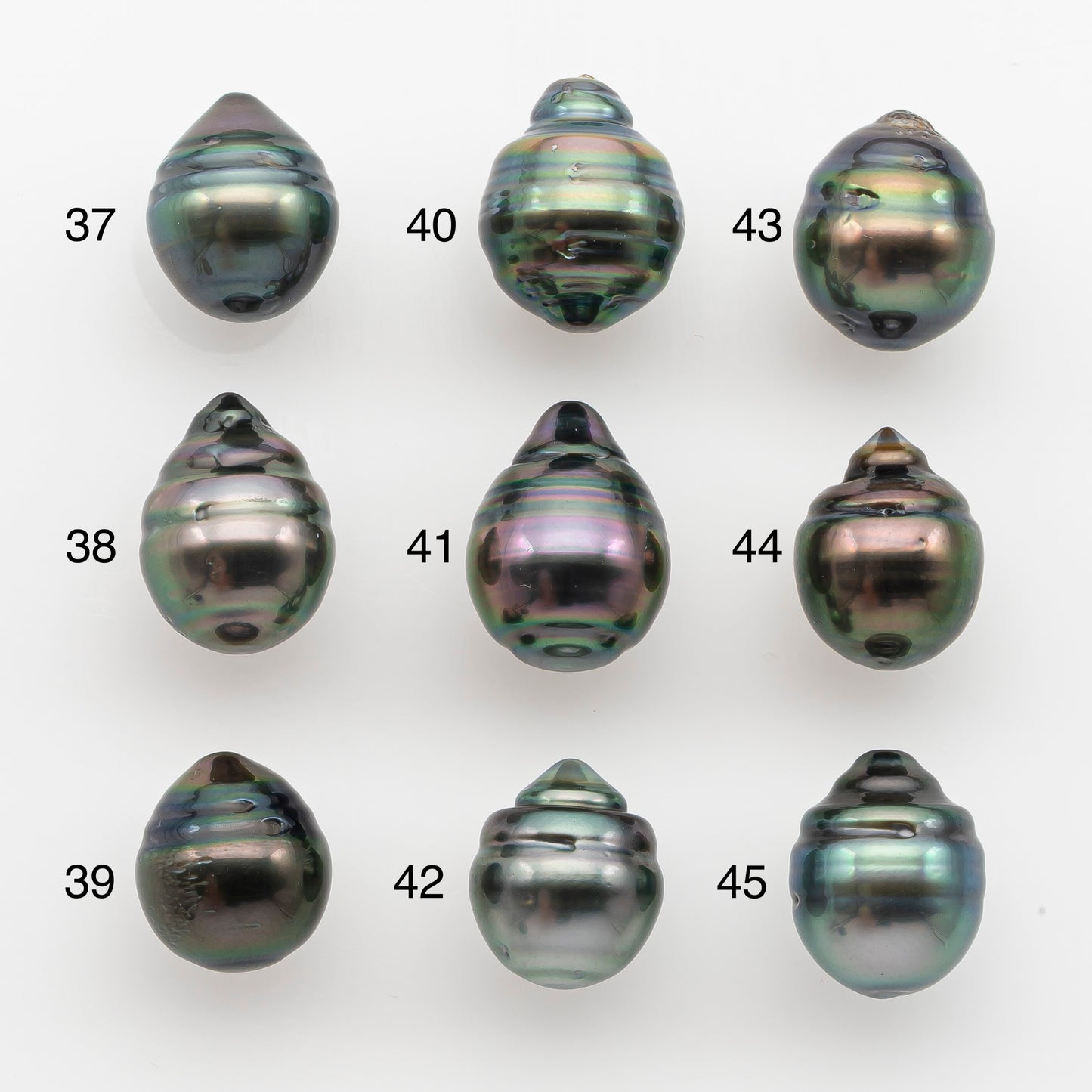 10-11mm Tahitian Pearl, Loose Undrilled with High Luster and for Jewelry Making, SKU # 2749TH